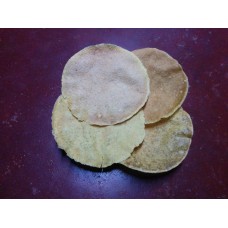 Tapioca Papads - A slightly-spicy, enjoyable savory.