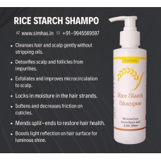 Rice Starch Shampoo - For Clean, Shiny & Lustrous Hairs